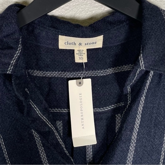 NWT Cloth & Stone Tulane Button Down Shirt - Picture 8 of 9